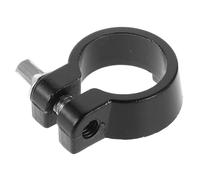 Morsetto Memoria per Supporto Piatto da 25mm, Nero, Metallo | Blocco Altezza, Giunto Sferico Singolo, per Rack e Tubo, Tecnici e Batteristi, Prove e Live