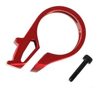 Morsetto MTB 22.2mm per Sram XX X0 Morsetto MTB 22.2mm per Sram | Compatibile per sram per x7, per x9, X0, XX, alluminio per robusto, per vite , fissaggio stabile manubrio 22.2mm(Red)