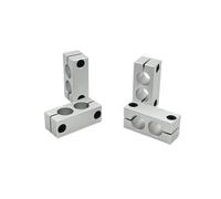 Morsetto Parallelo A Pilastro Da 1 Pezzo Con Connettore A Telaio Tondo For Tubo In Acciaio Di Fissaggio Asse Ottico Dello Stesso Diametro(Size:12-12hole spacing 25)