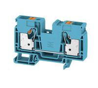 Morsetto passante Weidmuller Push-In 16mmq blu