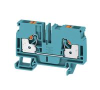 Morsetto passante Weidmuller Push-In 6mmq blu