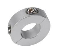 Morsetto per albero in due pezzi, in lega di alluminio, doppia divisione, DIN 912, anello regolabile, supporta 13 mm, 15 mm, 16 mm, 20 mm, 25 mm, 30 mm, diametro albero, montaggio sicuro per progetti