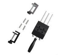 Morsetto per barra a presa rapida regolabile resistente per la lavorazione del legno, con lunghezza di serraggio di 120 mm e larghezza della ganascia 85 mm, morsa da tavolo in lega di alluminio per