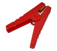 Morsetto per batteria da 100 A, per clip con caricatore isolato, per auto, furgone, camion, maniglia pesante e test di rame elettrico (rosso)