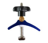 Morsetto per binario a T, regolabile con precisione, dispositivo di fissaggio per la movimentazione, leggero e compatto, accessorio per binari per lavorazione del legno, carpenteria, lavorazione dei m