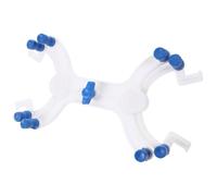 Morsetto per Buretta Doppia a Molla in Plastica Stile Farfalle | Impugnature Rivestite in Silicone, Presa Sicura per Burette, Confronto Affiancato, Stile Assortito Stile Casuale