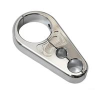 Morsetto per cavo per frizione 25mm per Manubrio per moto per Road King - Bloccaggio per sicuro Funi per acciaio - Clamp Doppio Foro