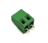 Morsetto per circuiti stampati PCB passo 5 mm versione a 2 o 3 vie affiancabile (2 poli a carrello, H=14 mm)