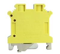 Morsetto per conduttore di protezione, 10 mm2, giallo e verde, VDE UL DGN 3428