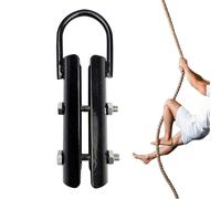 Morsetto per corda da arrampicata, gancio per accessori Battle Rope | Robusto accessorio per attrezzi da fitness per principianti giocatori appassionati di fitness, donne uomini palestra appartamento