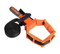 Morsetto per Fascetta per Falegnameria 4M Morsetto per Angolo a Cricchetto Morsetto per Troncatrice Attrezzo per incorniciatura Morsetto per Fascette in Nylon Professionale