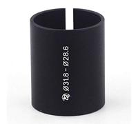 Morsetto per forcella in lega da 1 1/4" a 1 1/8", adattatore per tubo di sterzo, riduzione del gambo da 31,8 mm a 28,6 mm