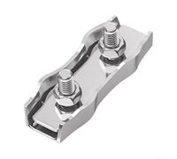 Morsetto per funi metalliche in acciaio inossidabile 304, clip per cavi a doppia testa con bulloni e dadi per cavi per striscioni per tende, hardware per sartiame resistente, M8 M10 (M8)
