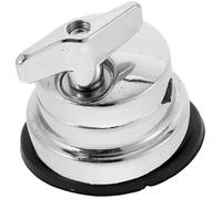 Morsetto per Gamba del Timpano in Ferro Placcato Argento 36mm | Dimensioni 6,4x6,4x5,6cm, Montaggio Stabile, per Rimpiazzare Supporti Rotti in Studio e Performance