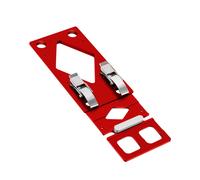 Morsetto per guida di scorrimento per circolare elettrica quadrata, stabile,