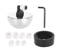 Morsetto per incastonatore di anelli per strumenti di gioielleria, sfera per incisione di anelli in acciaio inossidabile, strumento per incastonare pietre diamantate con 7