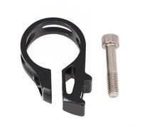 Morsetto per leva del cambio della bicicletta per SRAM XX X9 X0 X01, in lega di alluminio, nero, apertura di installazione da 22 mm, costruzione di qualità (morsetto + bullone)