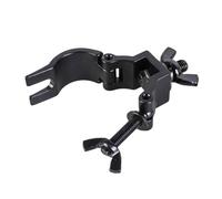 Morsetto per luce da palcoscenico in alluminio per montaggio a tubo 75 kg capriate di capacità di carico per testa mobile Morsetto per capriate in alluminio resistente