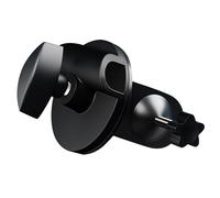 Morsetto per Microfono da Scrivania Nero, Metallo, 19mm | Rotazione a 360 Gradi Disco Girevole e Manopola Ergonomica, Montaggio Facile su Bordi della Scrivania