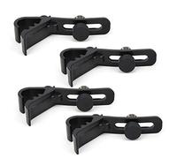 Morsetto per Microfono per Batteria Antiurto Bateria, Clip per Microfono 4 Pezzi, Kit Microfono per Batteria Regolabile e Supporto per Microfono per Supporto Microfono, Morsetto