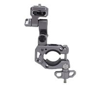 Morsetto per Montaggio su Action Camera per Manubrio Moto Supporto Regolabile a 360 Gradi per Ciclismo in Lega di Alluminio 1 unità