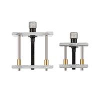 Morsetto per movimento - Morsetto per movimento efficiente per orologi da polso, versatile strumento di riparazione orologio in metallo, strumento di supporto regolabile per orologiai, Watch Movement