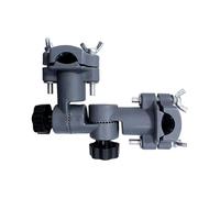 Morsetto per ombrello, 1 supporto regolabile per asta, staffa per canna resistente, supporto per attrezzi da pesca multifunzione per pesca, supporto per canna da pesca, perfetto per laghi, fiumi e