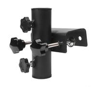 Morsetto per ombrellone da balcone per il montaggio di ombrelli su recinzioni e panchine, compatibile con pali di diametro compreso tra 23 mm e 38 mm