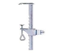 Morsetto per ombrellone per balconi e cortili, adatto per ombrelloni fino a 3,8 cm, design salvaspazio da giardino