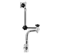 Morsetto per ombrellone per sedia a rotelle, passeggino e scooter - Supporto girevole a 360° per una protezione a mani libere da sole e pioggia