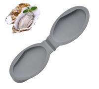 Morsetto per ostriche in silicone, robusto, risparmia sforzo, protettivo | Utensile per ostriche, cozze di ostriche, frutti di mare, apri-conchiglie, salvagoccia, protezione per le mani