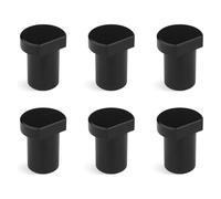 Morsetto per panca in lega di alluminio, 6 ganasce per tensionamento piatto, morsetti per legno, strettoio da falegname, per panca da 20 mm, in acciaio inox, per panchine fisse (nero)