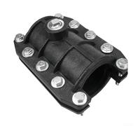 Morsetto per perdite d'acqua per tubi in rame, per misure da 25 mm, 32 mm, 63 mm, progettato per riparazioni di tubi in ghisa, cemento, PVC, PE, senza attrezzi speciali (63 mm)