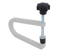 Morsetto per Ponte, Strumento di Riparazione per Ponte per Chitarra a Forma di U in Acciaio Fuso per Chitarrista Liutaio, Facile Regolazione, Morsetto a U con Gola Profonda (R258