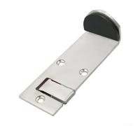 Morsetto per porta commerciale con struttura in acciaio inossidabile, installazione a vite e flessibilità di direzione per tenuta della porta resistente al vento (L-8 cm)