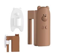 Morsetto per porta, protezione per le dita in silicone, per la sicurezza dei bambini, protezione anti-graffio, 5,5 x 3 x 6,7 cm, morbida protezione per pavimento in silicone ABS, per casa, camera da