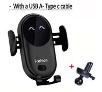 Morsetto per Presa D'Aria per Auto Con Supporto per Caricabatterie Wireless per