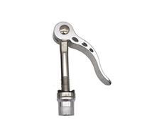 Morsetto per reggisella, 1 pz Vite a sgancio rapido for bicicletta Morsetto reggisella for bici Bullone spiedo Leva a camma M8 40/50/55/60/65/75/85/120 mm Attrezzo for parti di ciclismo(M8x75mm Silver