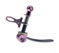 Morsetto per reggisella per bicicletta, morsetto per reggisella per bici 3sixty e per Brompton Brompton, in lega di alluminio leggera a sgancio rapido (rosa)