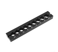 Morsetto per riparazione bici per supporto asse e cuscinetto, adatto per manutenzione di forcelle, reggisella, mozzi, ruote e tubi dell'olio dei pedali (TL-L4 nero)