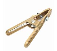 Morsetto per saldatura a pavimento in ottone, 260 A, affidabile, un tipo per argon, arco di luce, macchina per saldatura sommersa (ottone) (260 a)