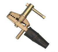 Morsetto per saldatura a terra in ottone resistente, 800 A, morsetto a terra ad alta conducibilità con impugnatura a vite per la produzione automatica del cantiere navale (ottone)