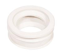 Morsetto per scarico WC Idroblok 40x45 mm in gomma bianca 0101146040