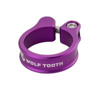 Morsetto Per Sella Wolf Tooth - 31.8mm, Fissaggio A Vite, Viola Ultravioletto
