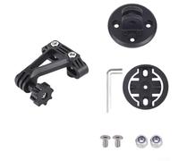 Morsetto per sellino per bicicletta per fanale posteriore Garmin Varia e per action camera DJi, staffa di montaggio in ABS con kit di installazione rapida, colore nero (B)