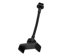 Morsetto per smartphone in lega di alluminio con braccio flessibile (C) | Rotazione a 360 gradi, struttura in lega di alluminio, larghezza massima 8,5 cm, si adatta alla maggior parte degli