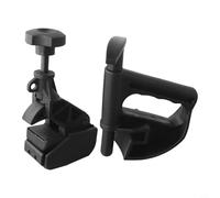 Morsetto per smontagomme automatico caricato a molla, per abbattere i bordi, caratteristica centrale per una rimozione e installazione fluide dei pneumatici sulla maggior parte dei cerchioni (2 pezzi)