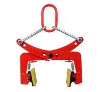 Morsetto per sollevamento pietre resistente, capacità 324,8 kg, strumento di sollevamento verticale in granito con aperture a ganascia da 30 cm, anelli spessi resistenti per una manipolazione sicura