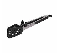 Morsetto Per Spatola Manija Para Puerta Acciaio Inossidabile Silicone Acciaio Inossidabile Silicone Alimentare Spatola Morsetto Alimentare Barbecue Pinze Per Bistecca Strumento