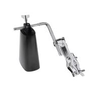 Morsetto per tamburo Supporto per campanaccio in metallo con campanaccio regolabile Staffa di montaggio Accessori per strumenti a percussione